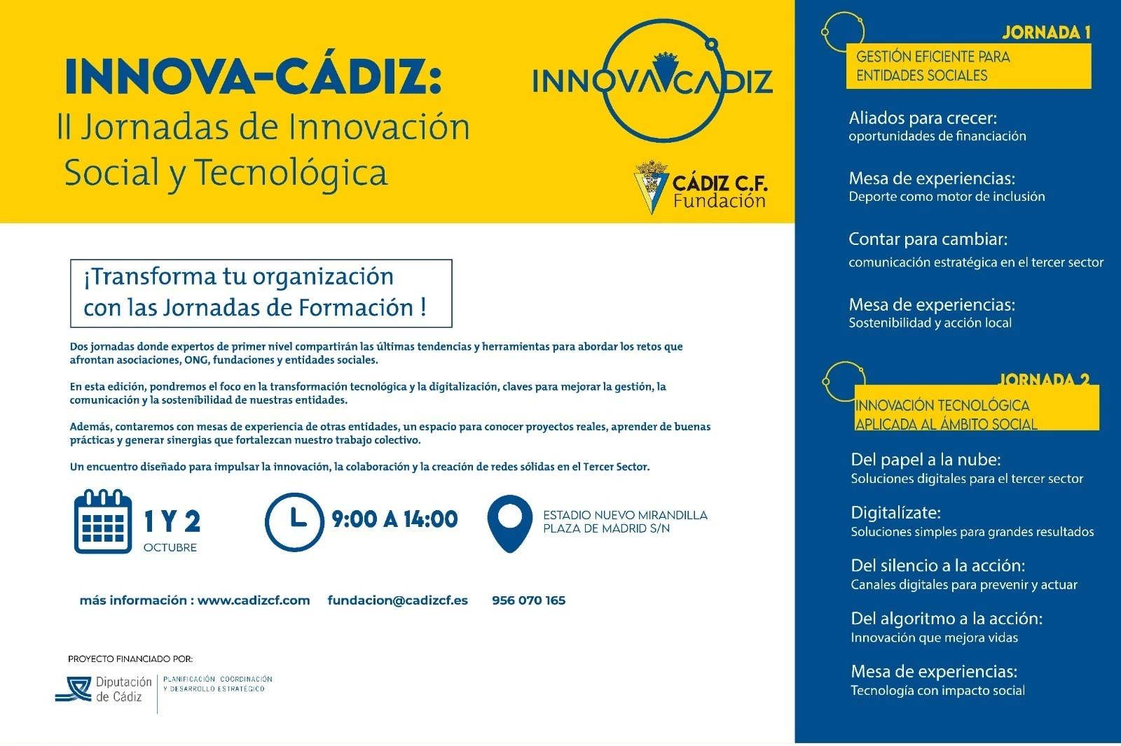 Jornadas INNOVA CÁDIZ